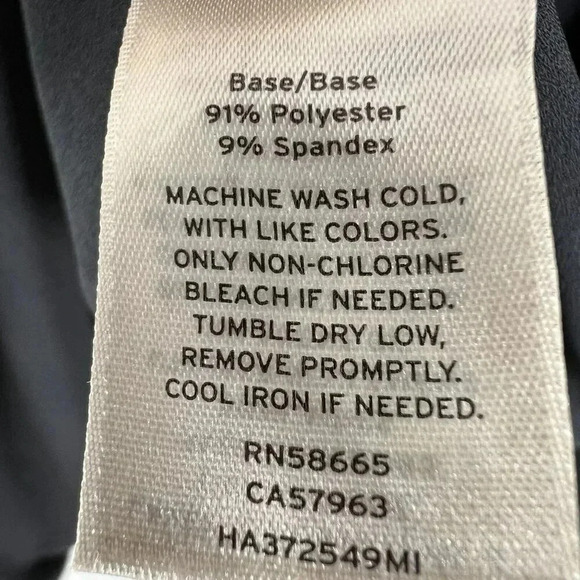 Halogen Womens M Bell Sleeve Black Dress Bow Back Minimalist Fairy & Whimsigoth - Picture 13 of 15